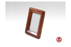 欅　はがき額　［髙島屋選定品］【写真額 縦置き 横置き ケヤキ 額 民芸品 伝統 インテリア 雑貨 うるし仕上げ 木目 贈り物 ギフト お祝い 島根県 安来市】