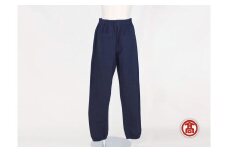 藍もんぺ　無地　［髙島屋選定品］【伝統技術 伝統 民芸品 もんぺ ファッション ワーキングウェア 服 ズボン パンツ おしゃれ 男女兼用 ポケット付き 部屋着 農作業 島根県 安来市】【価格変更】