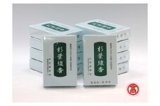 杉葉線香10個セット（色付5個・完全無添加5個）　［髙島屋選定品］【香料不使用 無香料 杉葉 線香 自然素材 手作り 伝統工芸品 こだわり 香移りしにくい お使い物 法事 素朴 手作業 化学薬品不使用 セット 島根県 安来市】