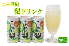 梨ドリンク 190g×30缶【ナシ 梨 二十世紀梨 20世紀 果汁 20% 果汁入り飲料 缶 さっぱり 爽やか 飲みやすい 大容量 おすそ分け ドリンク ジュース 飲料 みずみずしい 夏 フルーツ さわやか 甘み プレゼント ギフト 贈り物 贈答用 ご自宅用 島根県 安来市】