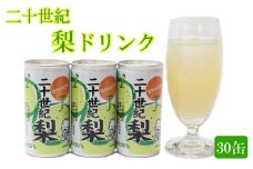 梨ドリンク 190g×30缶【ナシ 梨 二十世紀梨 20世紀 果汁 20% 果汁入り飲料 缶 さっぱり 爽やか 飲みやすい 大容量 おすそ分け ドリンク ジュース 飲料 みずみずしい 夏 フルーツ さわやか 甘み プレゼント ギフト 贈り物 贈答用 ご自宅用 島根県 安来市】