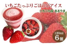 いちごたっぷりごほうびアイス【6個 贅沢 ごほうび スイーツ アイス 苺 ストロベリー 特濃 フレッシュ ギフト 贈り物 おもてなし パーティー ご自宅用 おすそわけ 安来 島根県 安来市】