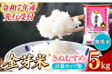 【先行受付】新米 令和7年産 BG無洗米・金芽米きぬむすめ 5kg 計量カップ無し【先行予約 新米予約 予約 節水 健康 ビタミン ミネラル つや お弁当 おいしい うまみ 甘み ふっくら 時短 簡単  島根県 安来市】【価格変更】