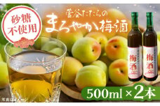 菅谷たたらの梅酒 500ml x 2本　 | 梅酒 梅酒 うめしゅ 贈答用 お酒 島根県雲南市/農事組合法人すがや [AICD008]
