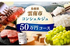【雲南市コンシェルジュ】返礼品おまかせ！寄附額50万円コース 500000円 しまね和牛 ブランド牛 詰め合わせ プレゼント 人気 おすすめ ギフト グルメ 食品 島根県雲南市/雲南市ふるさと納税 [AIDM005]