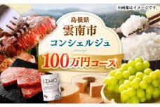 【雲南市コンシェルジュ】返礼品おまかせ！寄附額100万円コース 1000000円 しまね和牛 ブランド牛 詰め合わせ プレゼント 人気 おすすめ ギフト グルメ 食品 島根県雲南市/雲南市ふるさと納税 [AIDM006]