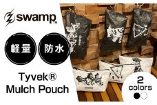 【白】【2色展開オリジナルポーチ】Tyvek®︎ Mulch Pouch サコッシュ ポーチ キャンプ 人気 アウトドア 旅行 フェス 登山 ソロキャンプ 島根県雲南市/swamp™︎ [AIDX003-2]