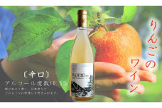 〈辛口〉りんごのお酒　SANBE醸造2019　【 林檎 りんご 果実酒 720ml 1本 リンゴ ストレート果汁 ワイン わいん フルーティー 贈り物 プレゼント お取り寄せ 御歳暮 Ａ-220 】