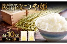 〈先行予約〉新米 令和6年産 美郷町産 特別栽培米 つや姫 10kg (5kg×2袋) 【お米 10kg 5kg×2袋 精米 白米 ブランド米 つや姫 特別栽培米 美郷町産 お米 先行予約 2024年産】