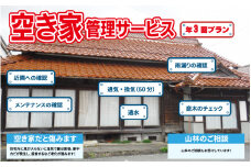 空き家管理サービスC（年3回プラン）