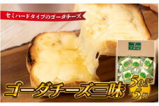【島根県産】ゴーダチーズ三昧　（50g×5個）
