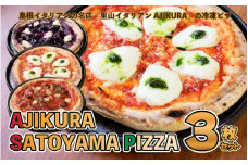 AJIKURA　SATOYAMA　PIZZA　3枚セット