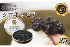 キャビア「シロ」25g