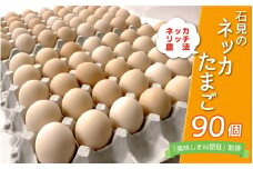  新鮮 石見のネッカたまご 90個 美味しまね認証 
