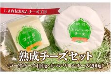 熟成チーズセット（ゴーダチーズ100g・カマンベールチーズ200g）