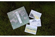 ＜数量限定＞画家、安野光雅が描いた『御所の花』とポストカード【1227693】