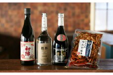 ＜飲み比べ＞津和野町の地酒3本とおつまみの晩酌セット(720ml×3本コース)【1265542】