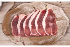 ＜人気のジビエ・脂身少なめ＞イノシシ肉スライス モモ肉 1kg(250g×4パック)【1564124】