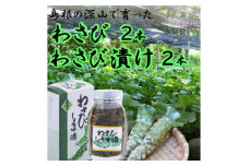 根わさび、わさび漬けセット【1259756】