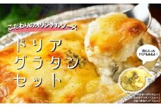 【合計1.5㎏】こだわりのオリジナルソースで作ったドリア・グラタンセット