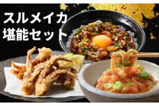 【寒シマメ堪能セット】絶品スルメイカ3種セット 旨味が詰まった島の特産品