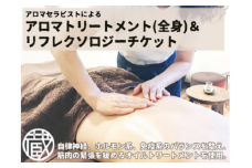 アロマトリートメント（全身）＆リフレクソロジーチケット