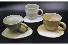 焼火窯　コーヒーカップ＆ソーサー