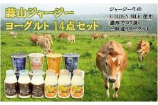 蒜山ジャージーヨーグルト14点セット H-942【飲むヨーグルト ヨーグルト 蒜山 乳製品 朝食 贅沢 白桃 マンゴー ブルーベリー 岡山県 おすすめ 人気】