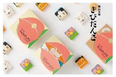 きびだんごの３種セット【菓子 きびだんご きなこ使用 白桃使用 白桃 岡山県 おすすめ 人気】