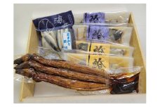瀬戸内海産　地物詰合せ【焼あなご ままかりの酢漬 鰆の味噌漬 鰆の味噌煮】