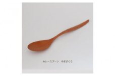 木のカレースプーン　やまざくら　手仕事品