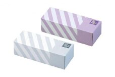 驚異の 防臭 袋 BOS ストライプパッケージ SSサイズ 200枚入り×2個（白色・ラベンダー）計400枚 セット