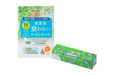 驚異の 防臭 袋 BOS 非常用 臭わないトイレセット 15回分＆生ゴミが臭わない袋 Sサイズ 100枚入り