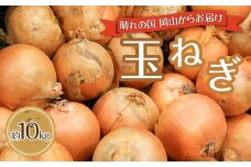 玉ねぎ 岡山市産 約10kg 2025年 先行予約  野菜 たまねぎ タマネギ オニオン