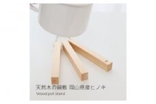 木製 鍋敷き  天然木 無垢材 耐熱  キッチン用品  ヒノキ  日本製  kitoen（木と縁）