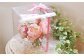 水換え不要!!ピオニー（芍薬）の花瓶に入った花束：pink
