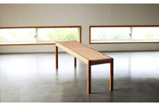 ベンチ 【Lサイズ】 オーク材　ナチュラル色【ベンチ 椅子 イス いす 生活 暮らし お洒落 TKM FURNITURE 岡山県 倉敷市 おすすめ 人気】