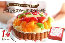 【クリスマスにお届け】大満足フルーツタルト5号【2025年12月下旬 発送予定】 【ケーキ タルト フルーツ スイーツ フルーツタルト 人気スイーツ 人気タルト 岡山県 倉敷市 おすすめ 人気】