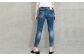 【SIZE:1】T-ASSACレディースジーンズ「SKINNY/LIGHT INDIGO」（スキニー）