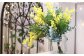 水換え不要!! 「ミモザとユーカリ」花瓶とセットの花束