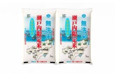 BG無洗米瀬戸内限定米（きぬむすめ5kg×2袋）【先行受付 国産 うるち米 10kg 米 こめ お米 おこめ ご飯 ごはん 白米 無洗米 きぬむすめ 瀬戸内 岡山県 倉敷市 おすすめ 人気】