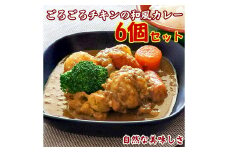 ごろごろチキンの和風カレー200g 6個セット【カレー 和風カレー チキン スパイシー 冷凍 冷凍食品 岡山県 倉敷市 おすすめ 人気】
