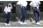 【ユニセックス仕様】ストレッチ＆セルビッチデニム・ペグトップジーンズ