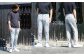 【ユニセックス仕様】TOP染めグレーストレッチデニム・ガーメント撥水・スリムテーパードパンツ