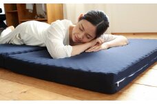 【クイーン】高反発マットレス（点で支える敷き布団） 三つ折り マットレス 寝具 敷き布団 岡山県 倉敷市