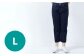 甘織デニムボーイフレンドアンクル丈パンツ 73388 DEEPBLUE