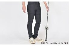 【THE BACK WATER】撥水ストレッチデニム釣り・アウトドアブラックジーンズ BW-104VMBB(34インチ)【ストレッチデニム ストレッチ デニム アウトドア ズボン ジーンズ 衣類 ファッション お洒落 岡山県 倉敷市 おすすめ 人気】