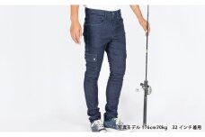 【THE BACK WATER】撥水ストレッチデニム釣り・アウトドアカーゴパンツ　BW-403VM(30インチ)【ストレッチデニム ストレッチ デニム アウトドア ズボン ジーンズ 衣類 ファッション お洒落 岡山県 倉敷市 おすすめ 人気】