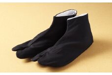 雲才足袋四枚馳黒底【22.5cm】