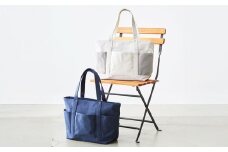 【ネイビー】6ポケット 帆布トート トートバッグ トート バッグ カバン 鞄 倉敷帆布 帆布 シンプル 岡山県 倉敷市